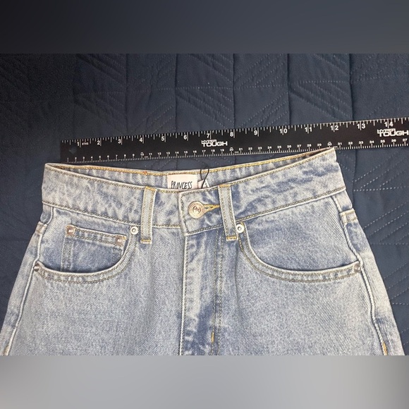 Princess Polly Holland High Rise Straight Leg Jeans Denim - Picture 8 of 10